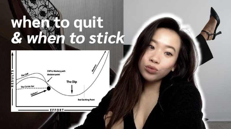 why quitting is sometimes the smartest thing you can do